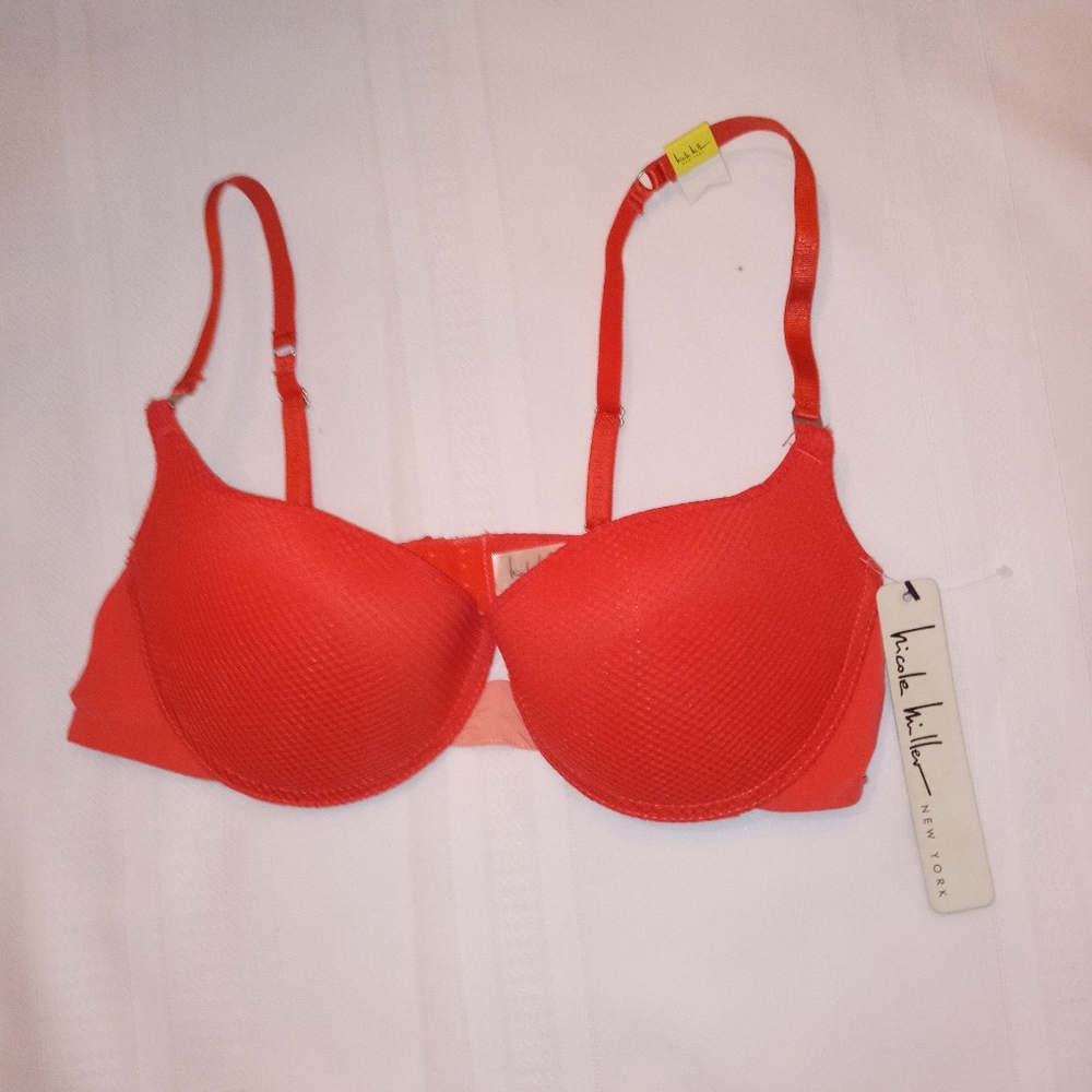 Nicole Miller size 36B Demi Push Up Underw…